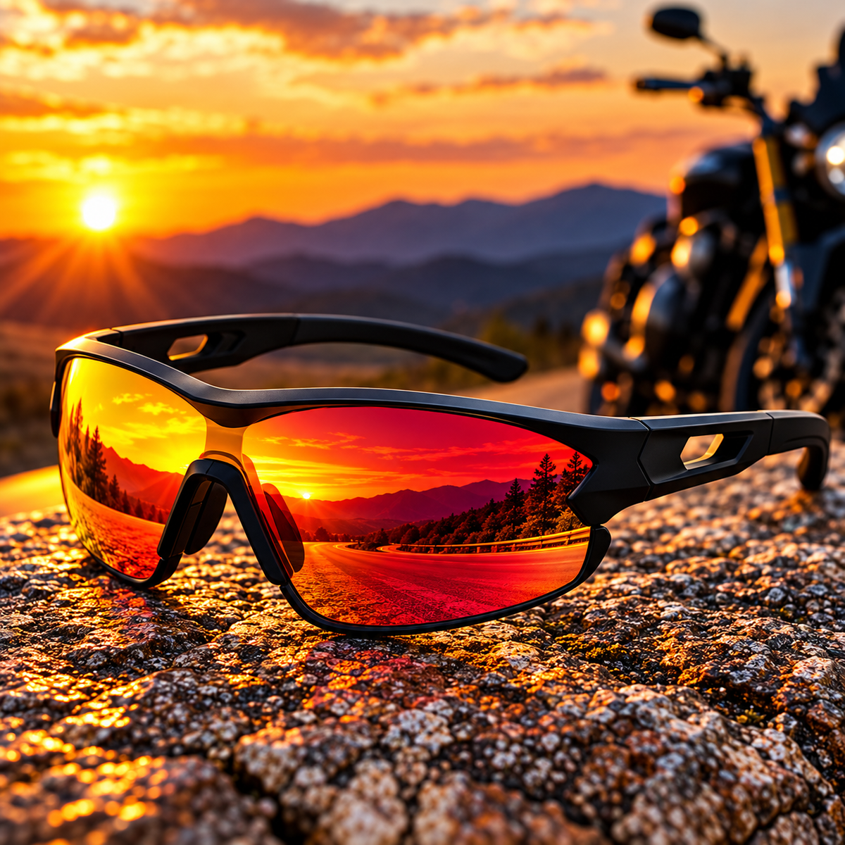 Polarized Bike Racing Sport Sunglasses