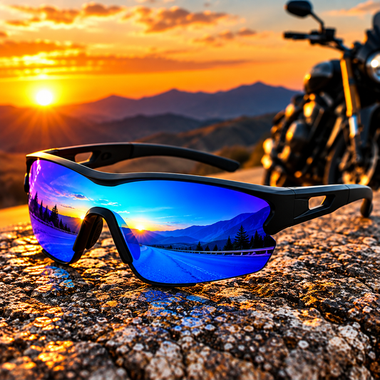 Aero Shield Cycling Racing Sunglasses